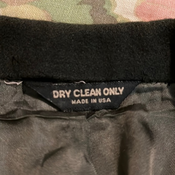 Vtg 60s/70s BILL BLASS Size 40S Cashmere Sportcoat Forest Green 2-Button Classic - Picture 11 of 16